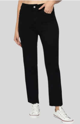     			Drewin Women's Regular Fit Mid-Rise Jeans ( Black )
