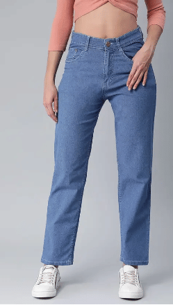     			Drewin Women's Regular Fit Mid-Rise Jeans ( Light Blue )
