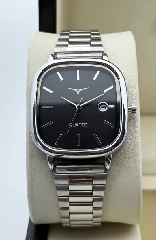 EEWHI Silver Stainless Steel Analog Men's Watch