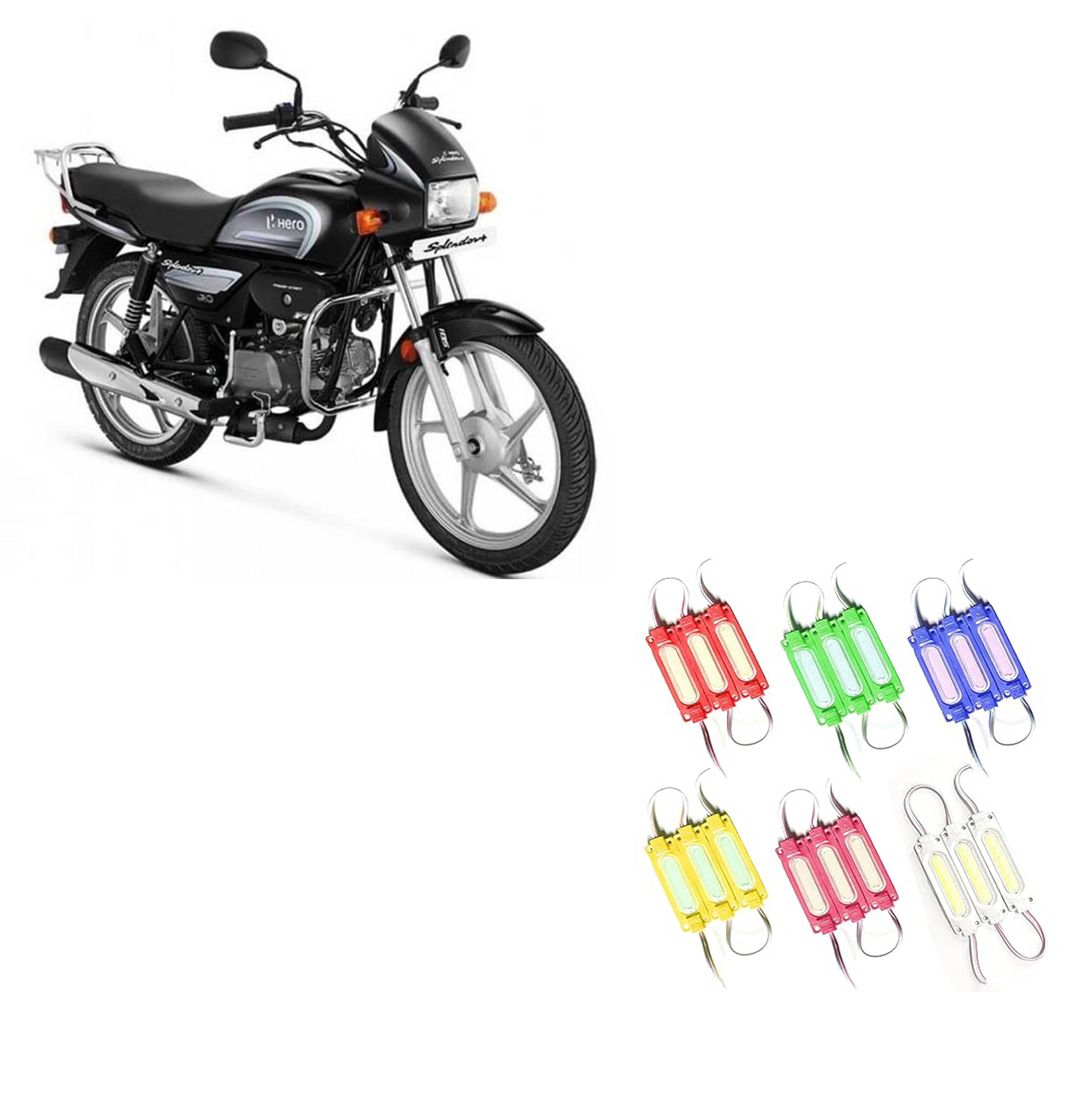 GENRIC 01 Tail Light For All Bike Make ( Pack of 10 ) GENRIC 01 Tail Light For All Bike Make ( Pack of 10 )