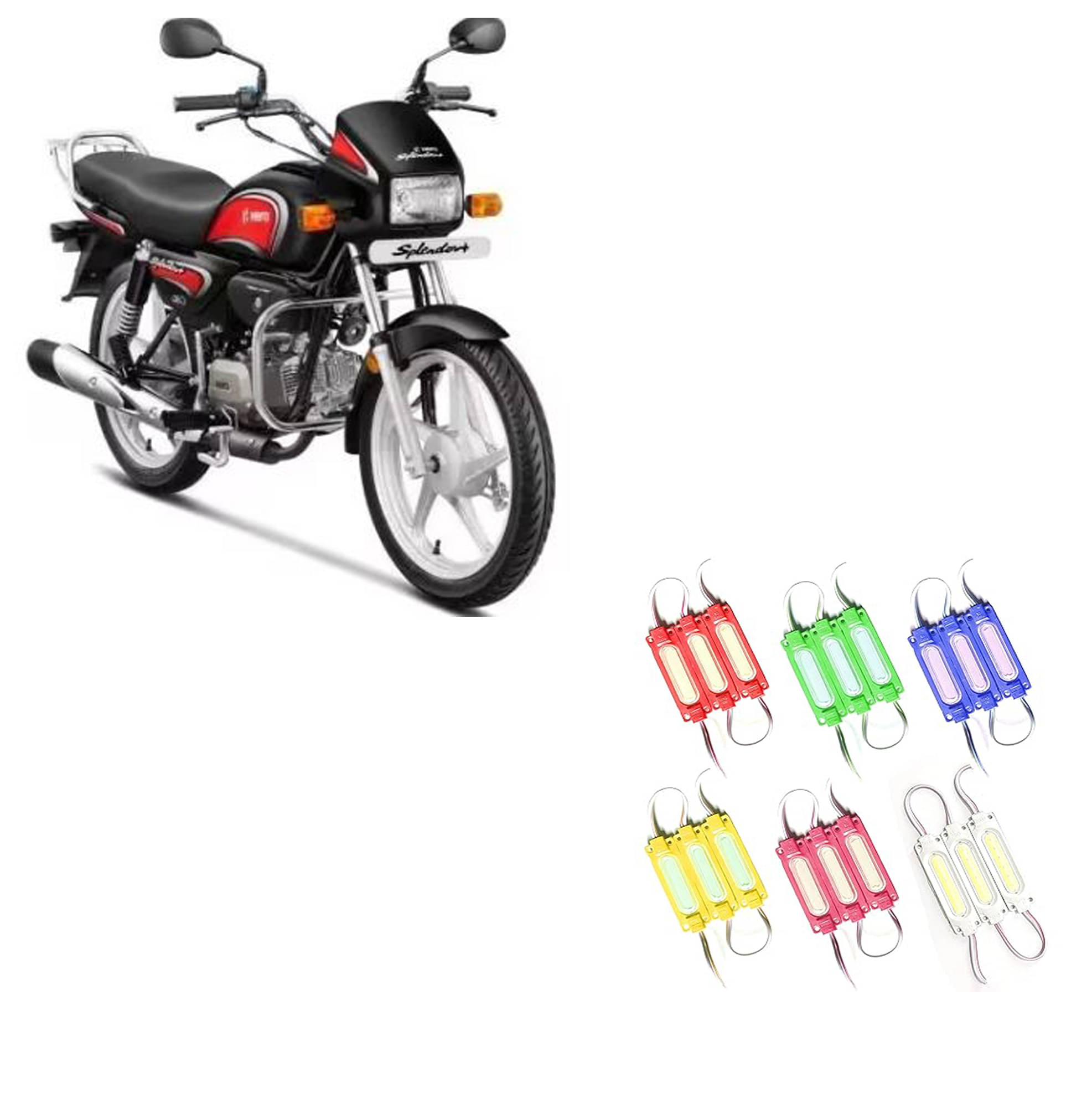     			GENRIC 01 Tail Light For All Bike Make ( Pack of 10 )