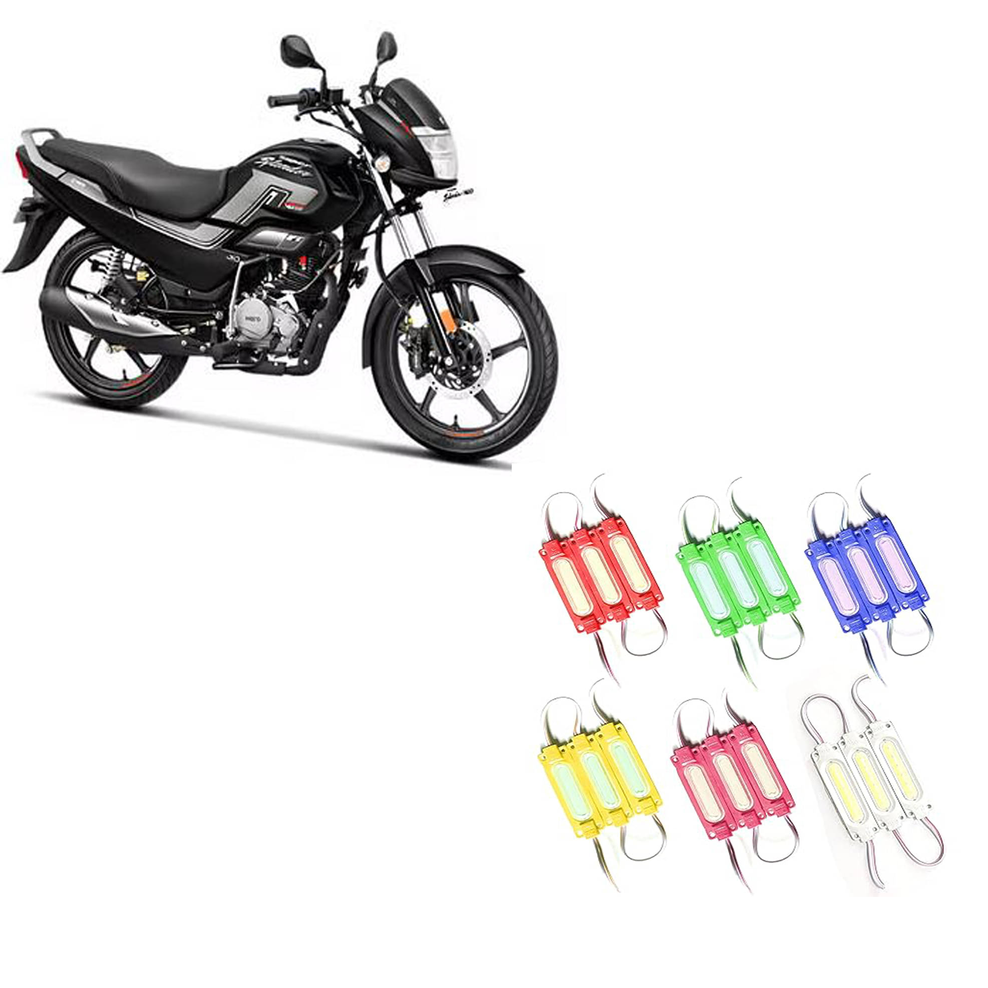     			GENRIC 01 Tail Light For All Bike Make ( Pack of 10 )