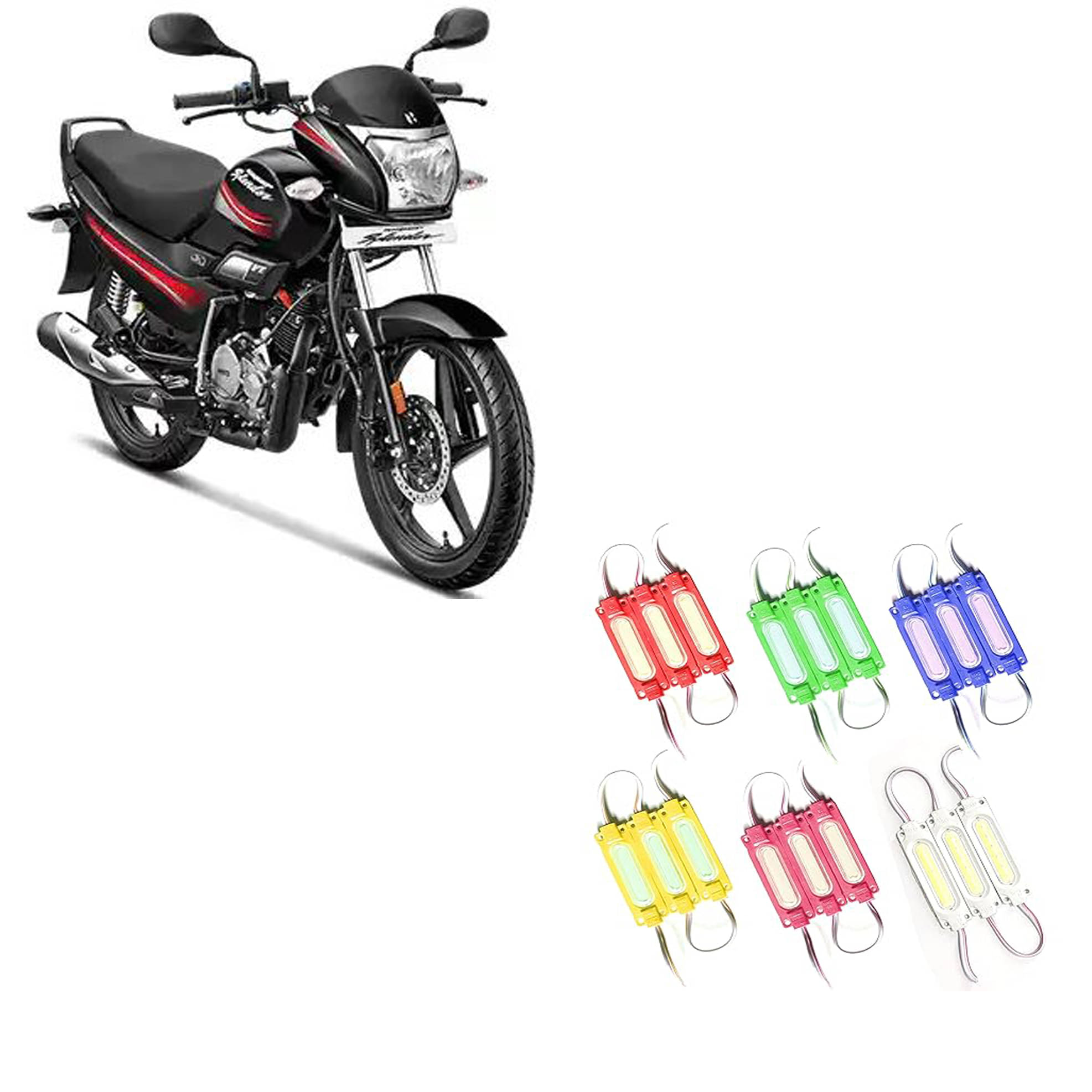     			GENRIC 01 Tail Light For All Bike Make ( Pack of 10 )