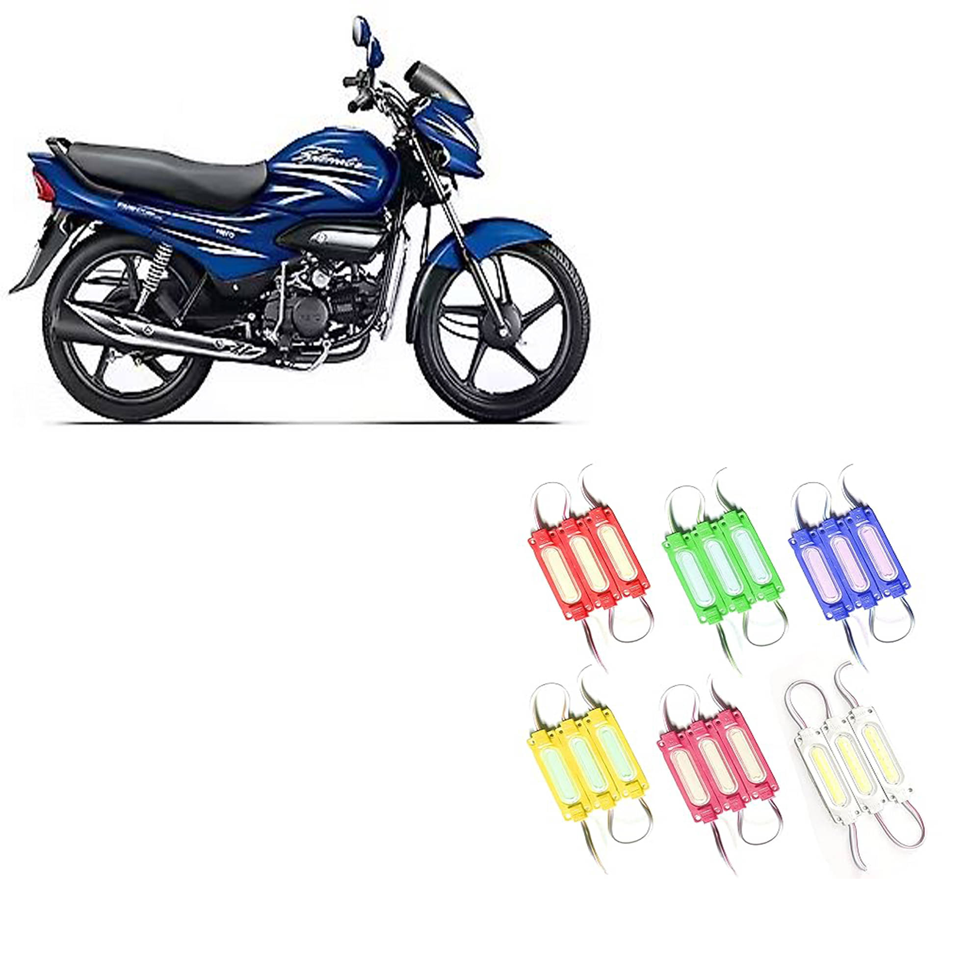 GENRIC 01 Tail Light For All Bike Make ( Pack of 10 ) GENRIC 01 Tail Light For All Bike Make ( Pack of 10 )