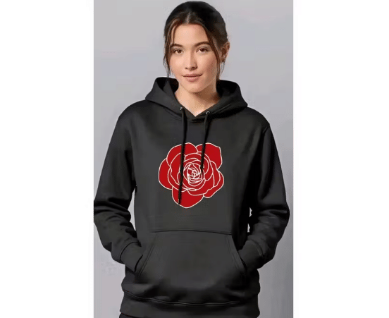     			Idrishi production Woollen Women's Non Zippered Sweatshirt ( Black )