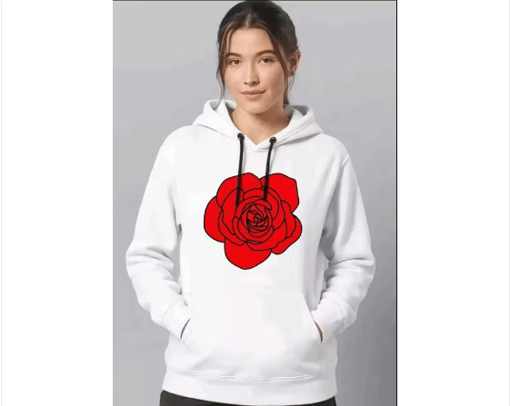     			Idrishi production Woollen Women's Non Zippered Sweatshirt ( White )