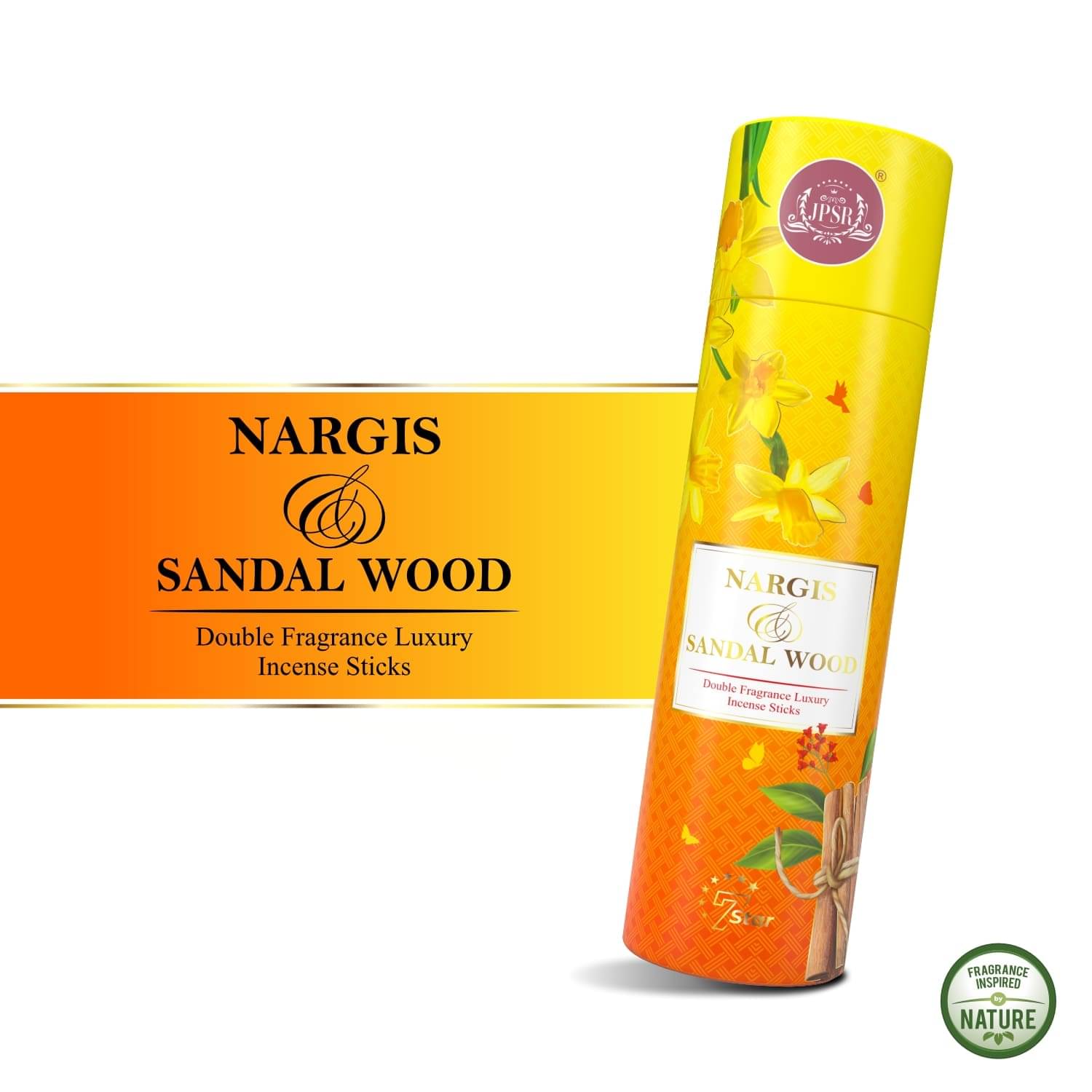    			JPSR Incense Stick Pure Sandal 300 gm ( Pack of 1 )
