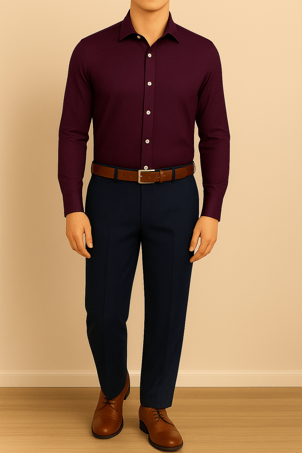     			KUNDAN SULZ GWALIOR Multi Cotton Blend Men's Unstitched Shirts & Trousers ( Pack of 2 )