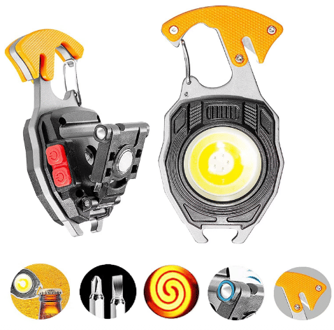 Keychain LED Flashlight,Rechargeable Flashlights Torch 7 Light Mode with Lighter Multicolor Cigaratte Lighter ( Pack of 1 )     			Keychain LED Flashlight,Rechargeable Flashlights Torch 7 Light Mode with Lighter Multicolor Cigaratte Lighter ( Pack of 1 )