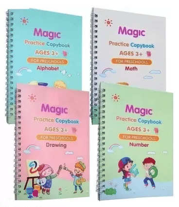     			Magic practice book, Magic Book for Kids