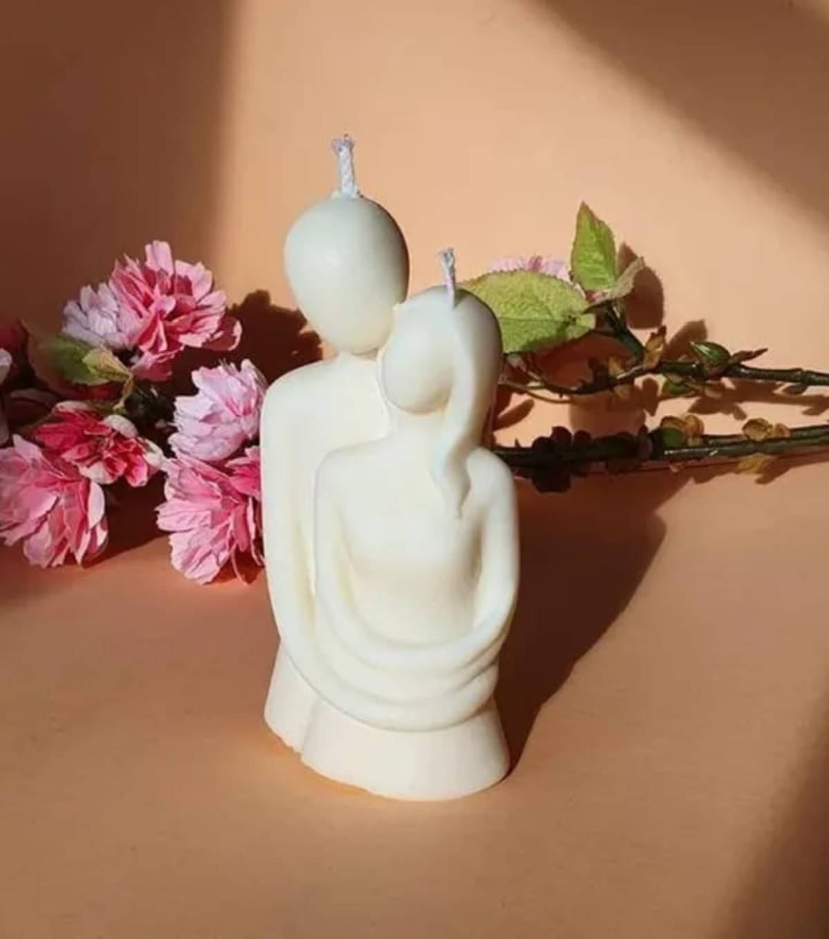     			Misa Off-White Jasmine Wax Tea Light Candle 11 cm ( Pack of 1 )