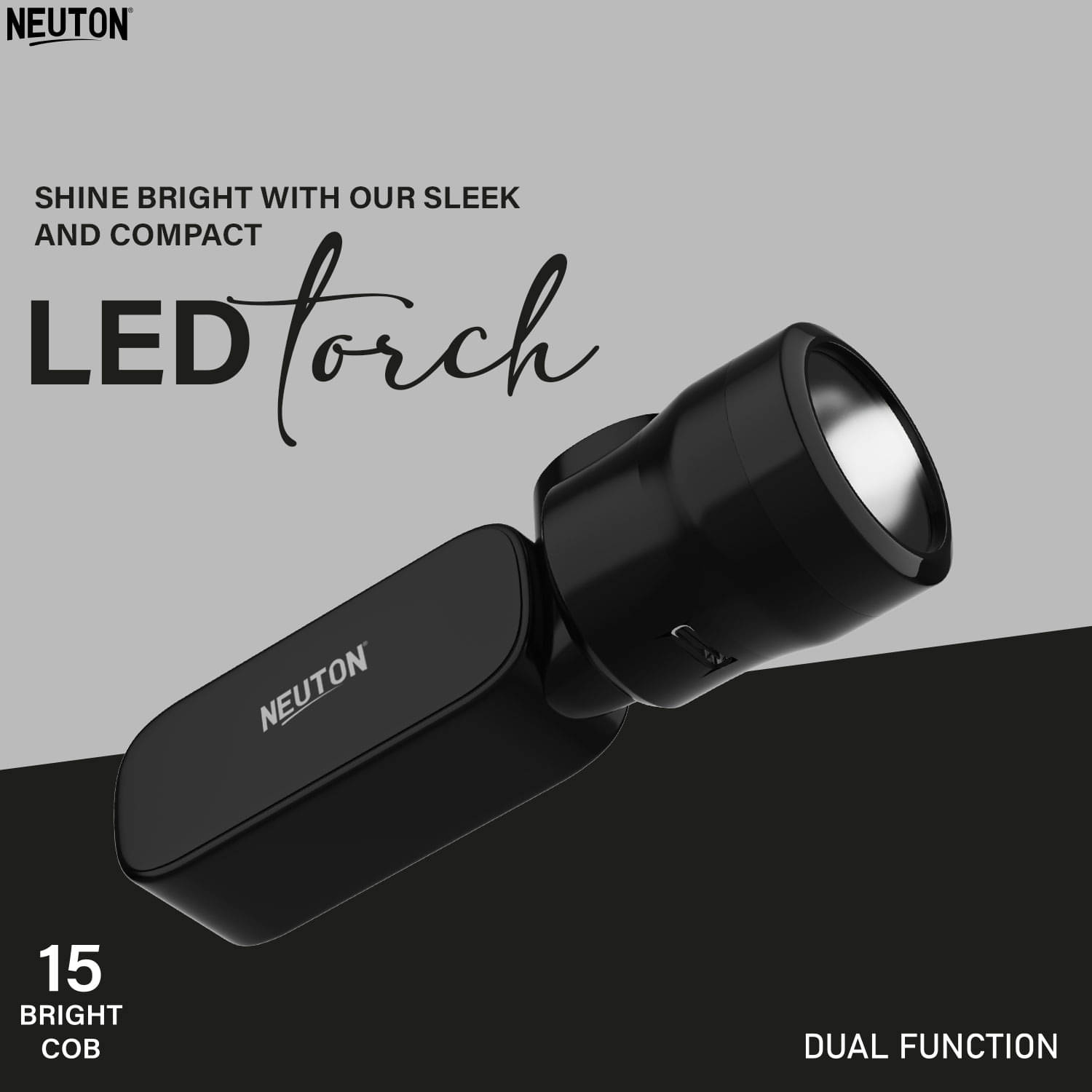 NEUTON PRO - 20W Rechargeable Flashlight Torch ( Pack of 1 ) NEUTON PRO - 20W Rechargeable Flashlight Torch ( Pack of 1 )