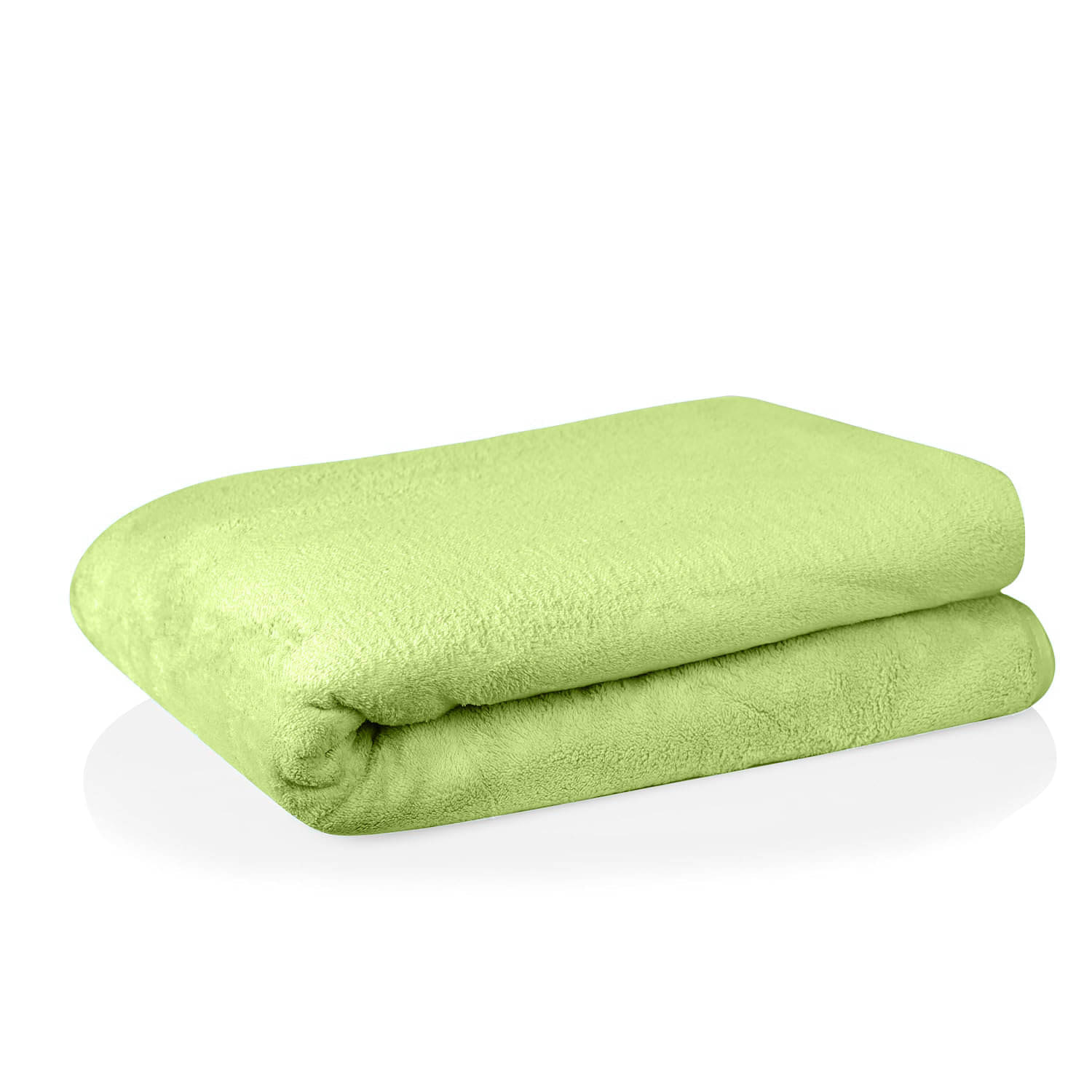     			Piera Pack of 1 Microfibre 500 -GSM Bath Towel ( Green )