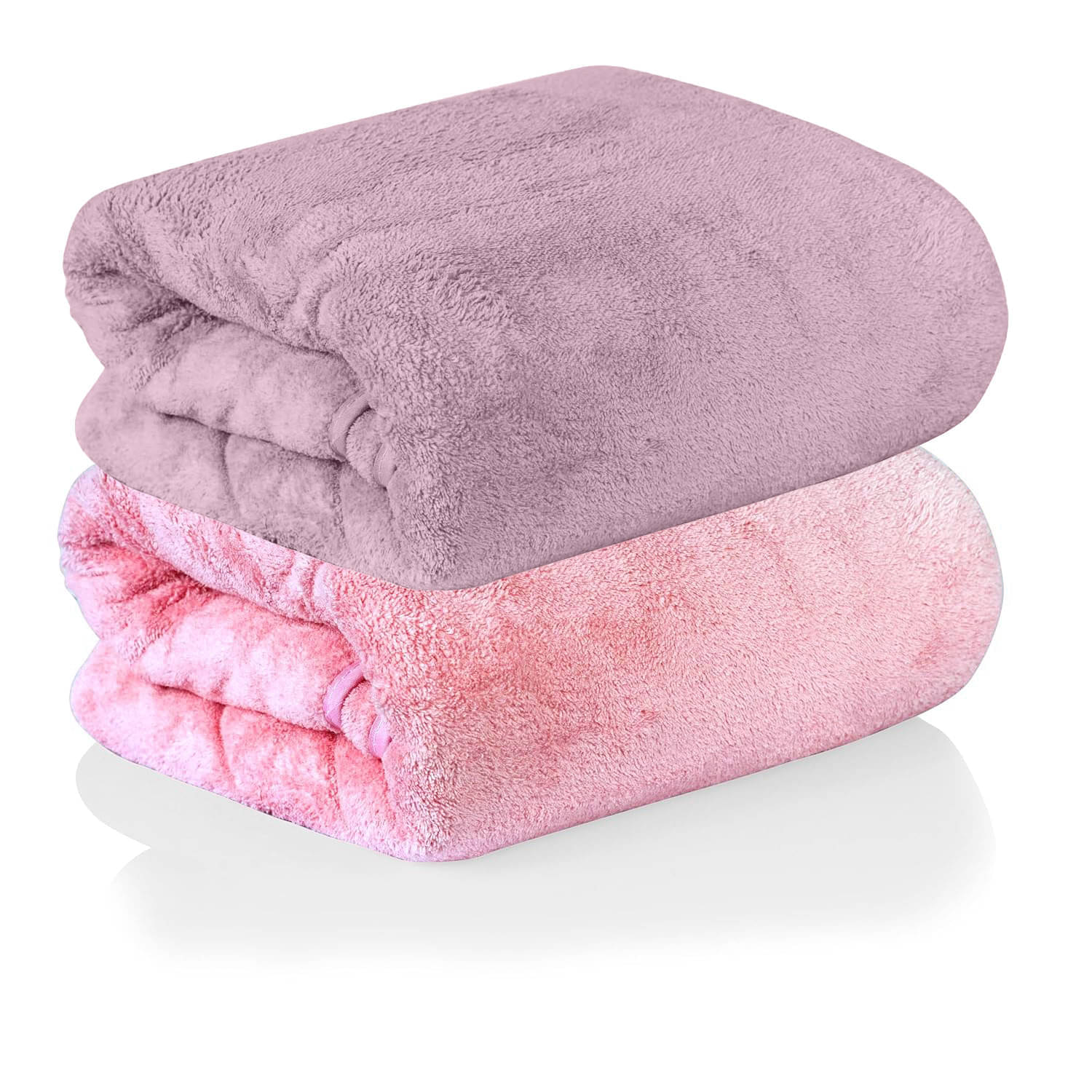     			Piera Pack of 2 Microfibre 500 -GSM Bath Towel ( Multicolor )