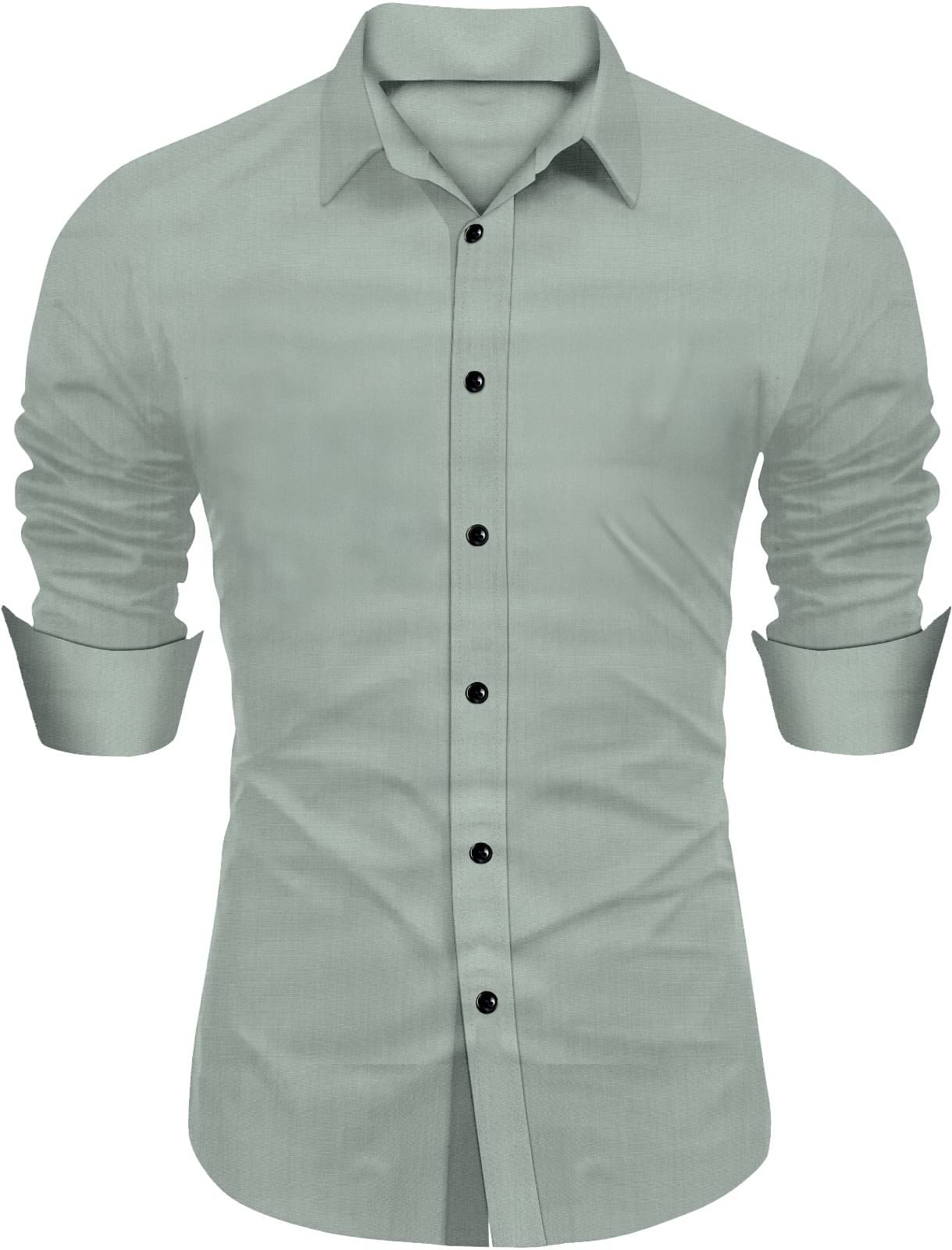 Style Horizon Cotton Blend Regular Fit Full Sleeves Men's Formal Shirt - Mint Green ( Pack of 1 ) Style Horizon Cotton Blend Regular Fit Full Sleeves Men's Formal Shirt - Mint Green ( Pack of 1 )