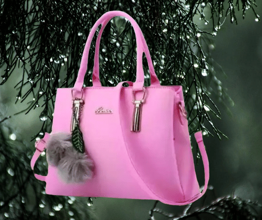     			THE MONAINA CEAPT Shoulder Bag PU Set of 1 ( Pink )