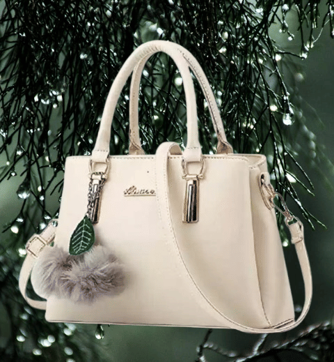     			THE MONAINA CEAPT Shoulder Bag PU Set of 1 ( White )