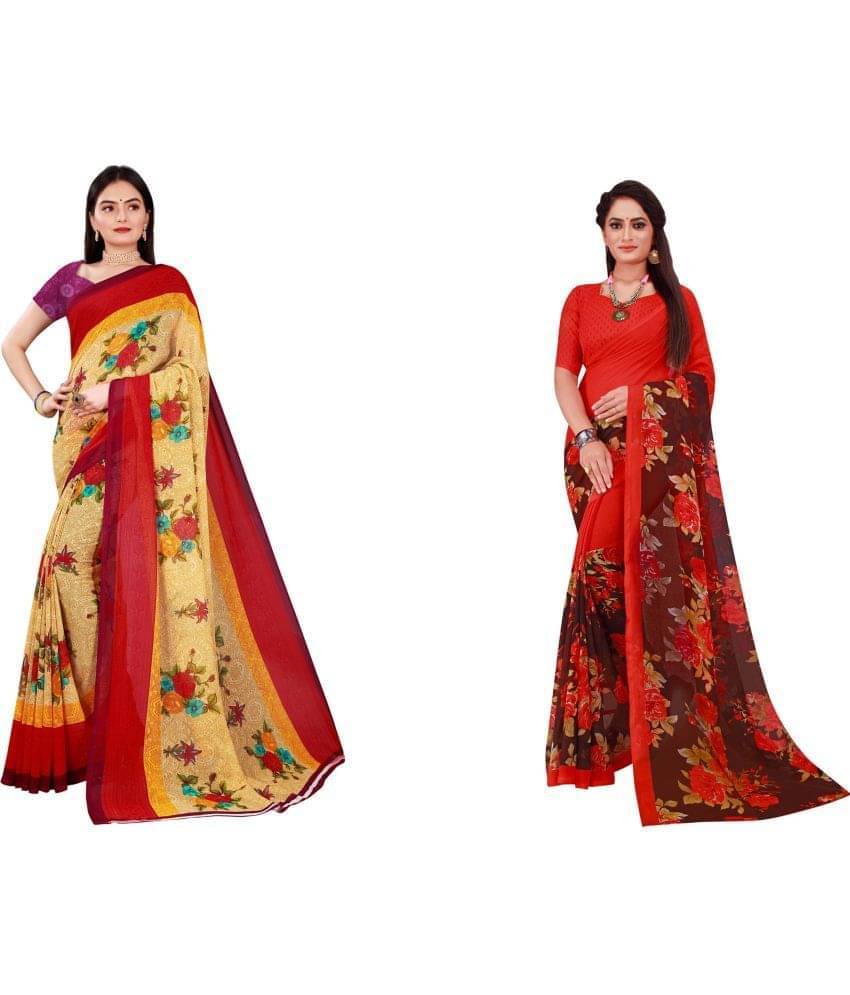     			varutex Cotton Silk Applique Regular Saree With Unstitched Blouse Piece ( Multicolor )
