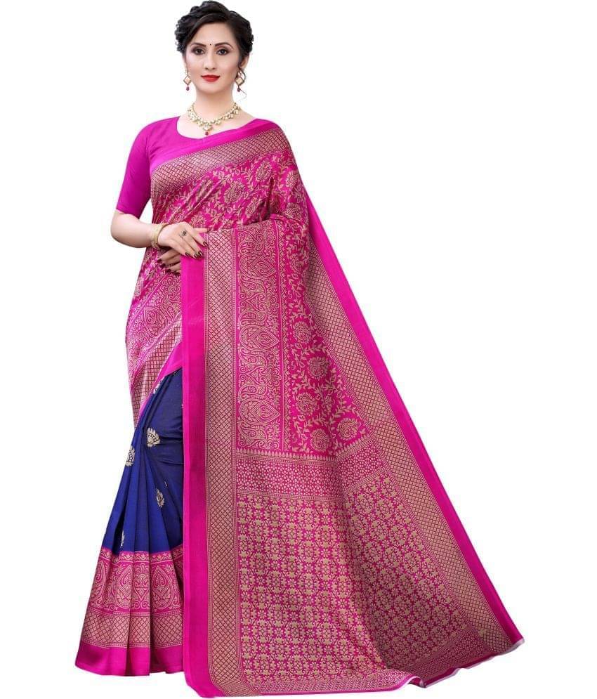 varutex Cotton Silk Applique Regular Saree With Unstitched Blouse Piece ( Multicolor ) varutex Cotton Silk Applique Regular Saree With Unstitched Blouse Piece ( Multicolor )