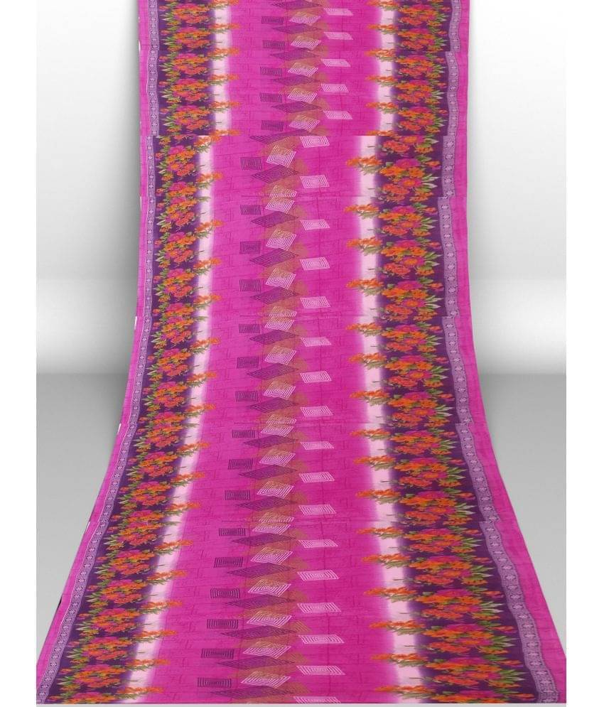     			varutex Cotton Silk Applique Regular Saree With Unstitched Blouse Piece ( Red )