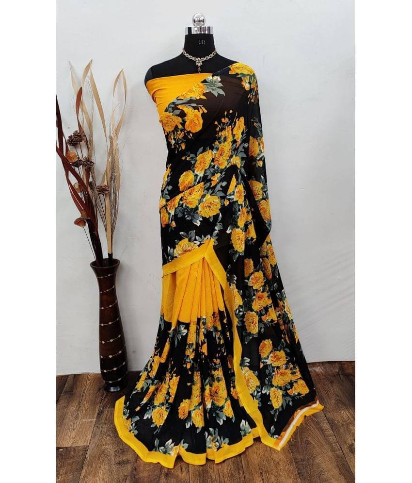     			varutex Cotton Silk Woven Regular Saree With Unstitched Blouse Piece ( Yellow )