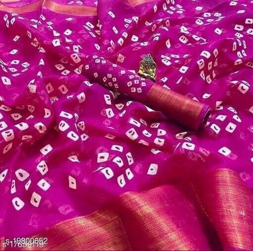     			varutex Net Cut Outs Regular Saree With Unstitched Blouse Piece ( Pink )