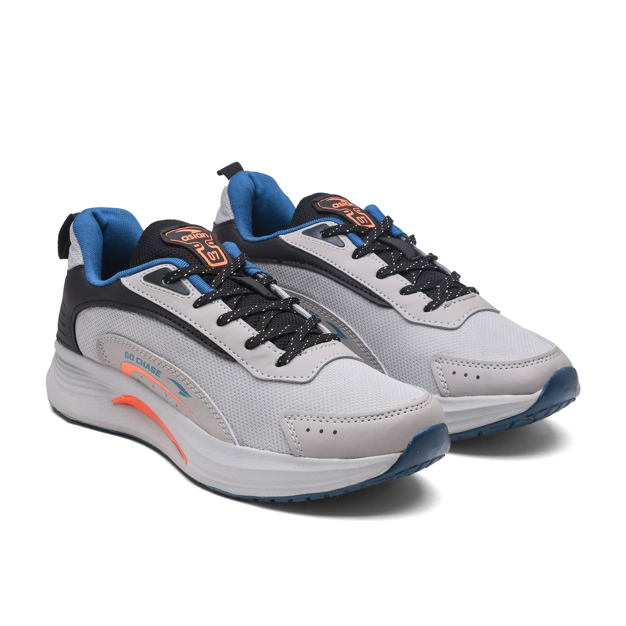 Buy ASIAN CIVIC-04 Light Grey Men's Sports Running Shoes - Price