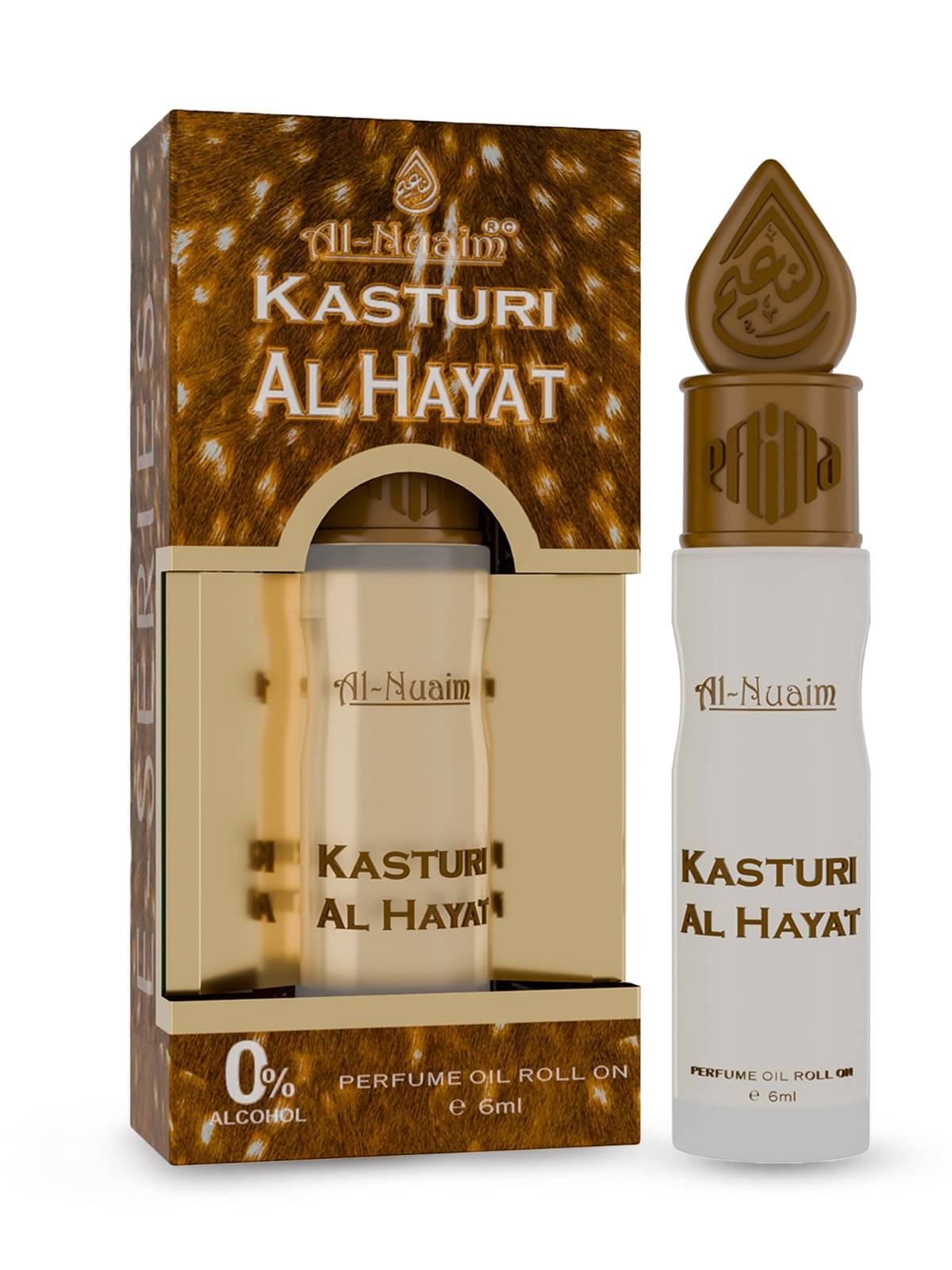     			Al-Nuaim Kasturi Al Hayat Non- Alcoholic Attar Roll-on, 6ml