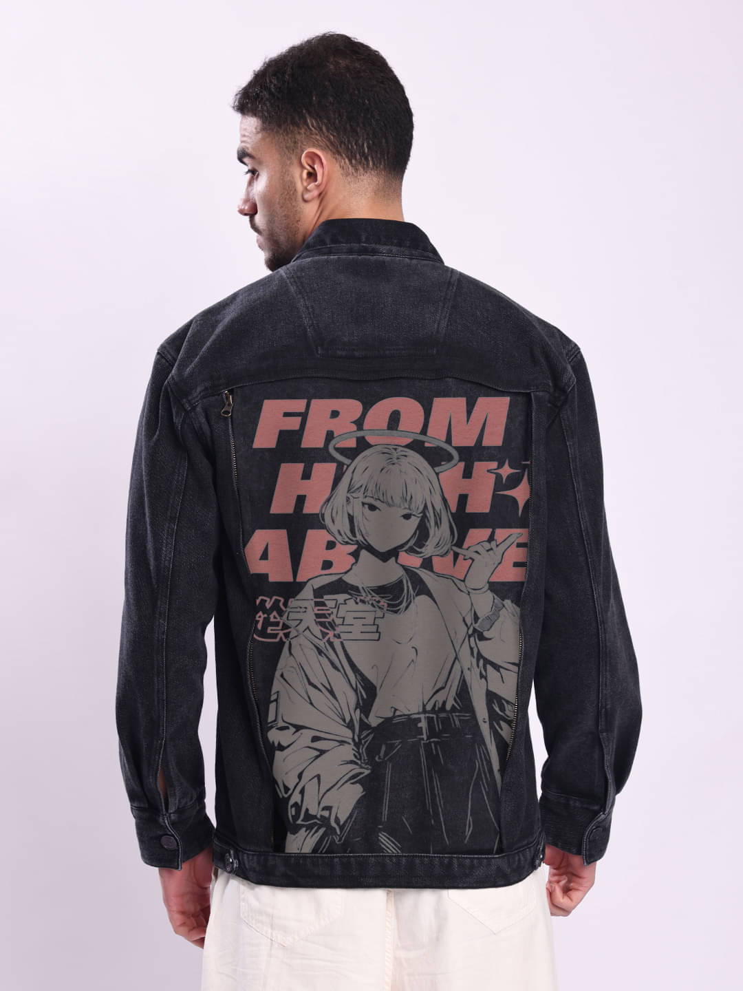     			Bene Kleed Cotton Men's Denim Jacket - Black ( Pack of 1 )