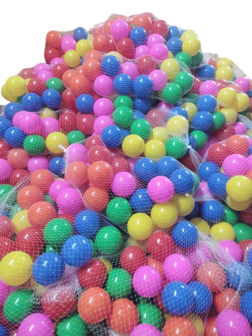    			Collective Stitch 15 Baby Premium Multicolour Balls for Kids Pool Pit_Ocean Ball Without Sharp Edges Soft Balls for Toddler Play Tents & Tunnels Indoor & Outdoor Bath Toy (Multicolor)