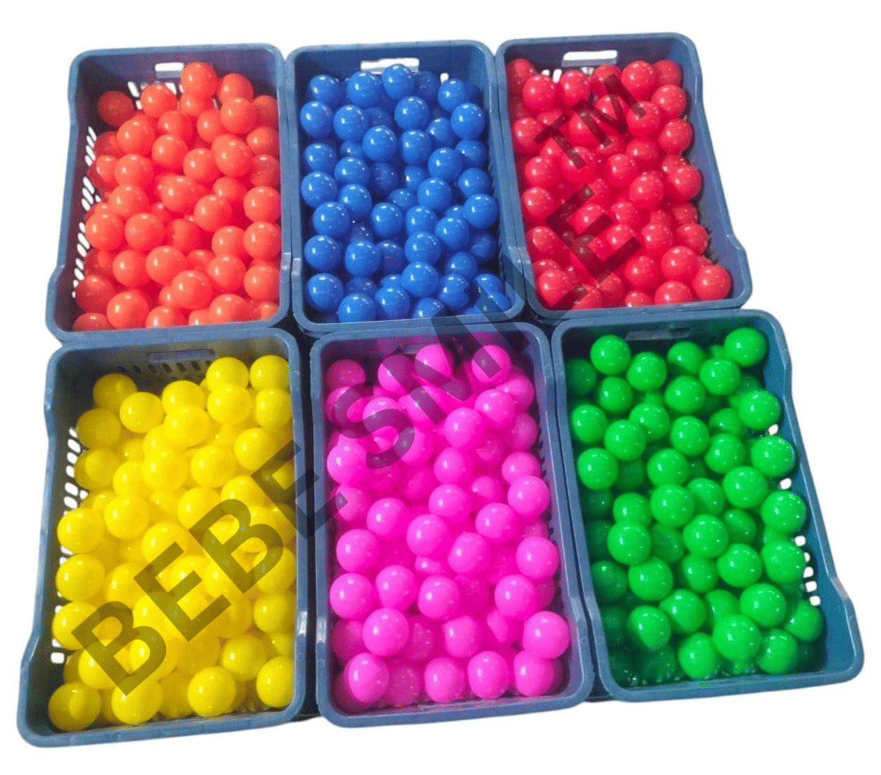     			Collective Stitch 20 Baby Premium Multicolour Balls for Kids Pool Pit_Ocean Ball Without Sharp Edges Soft Balls for Toddler Play Tents & Tunnels Indoor & Outdoor Bath Toy (Multicolor)
