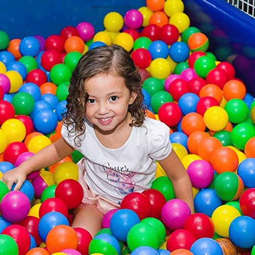     			Collective Stitch 44 Baby Premium Multicolour Balls for Kids Pool Pit_Ocean Ball Without Sharp Edges Soft Balls for Toddler Play Tents & Tunnels Indoor & Outdoor Bath Toy (Multicolor)