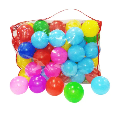     			Collective Stitch 6 Baby Premium Multicolour Balls for Kids Pool Pit_Ocean Ball Without Sharp Edges Soft Balls for Toddler Play Tents & Tunnels Indoor & Outdoor Bath Toy (Multicolor)