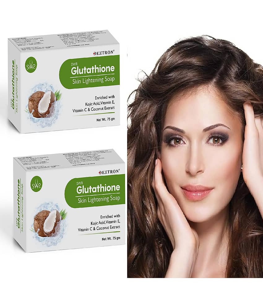 dextron glutathione soap Reveal brighter, smoother & radiant skin with Skin Lightening (75g). Enriched with Glutathione, Kojic Acid, Vitamin C & E, and Aloe Vera to nourish skin, reduce dullness, delay aging DEXTRON Glutathione Skin Brightening Soap