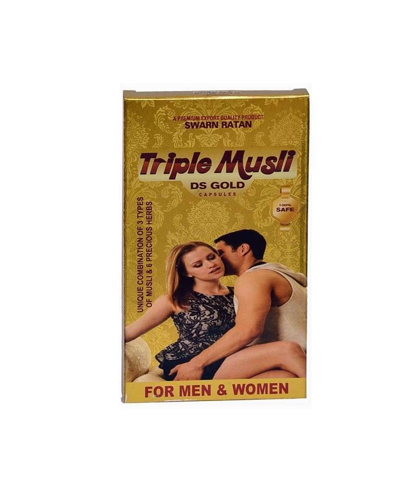     			Dr Chopra Triple Musli DS Gold Capsule 10 no.s pack of 1