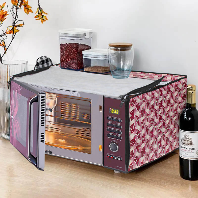     			Dream Care Single PVC Pink Microwave Oven Cover - 26-28L