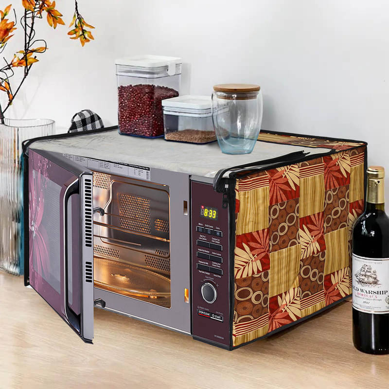     			Dream Care Single PVC Yellow Microwave Oven Cover - 26-28L