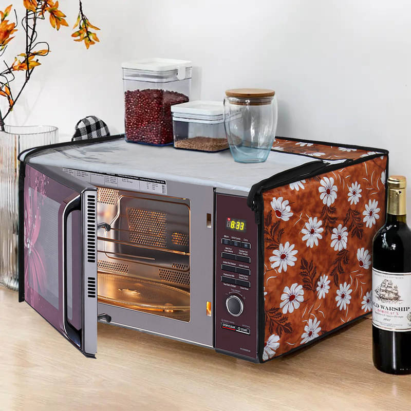 Dream Care Single PVC Yellow Microwave Oven Cover - 26-28L     			Dream Care Single PVC Yellow Microwave Oven Cover - 26-28L