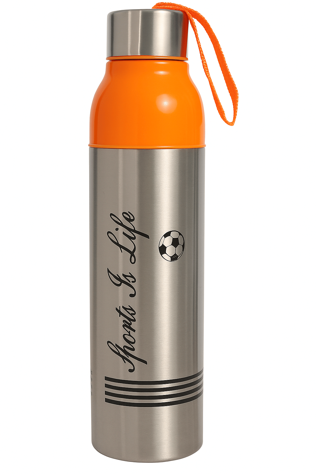     			Dynore 900 ml Bottle Orange Orange Stainless Steel Water Bottle 900 mL ( Set of 1 )