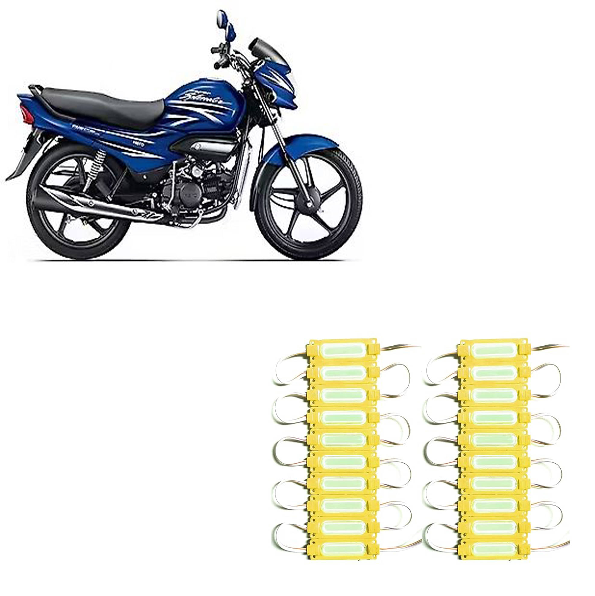     			GENRIC 01 Tail Light For All Bike Make ( Pack of 10 )