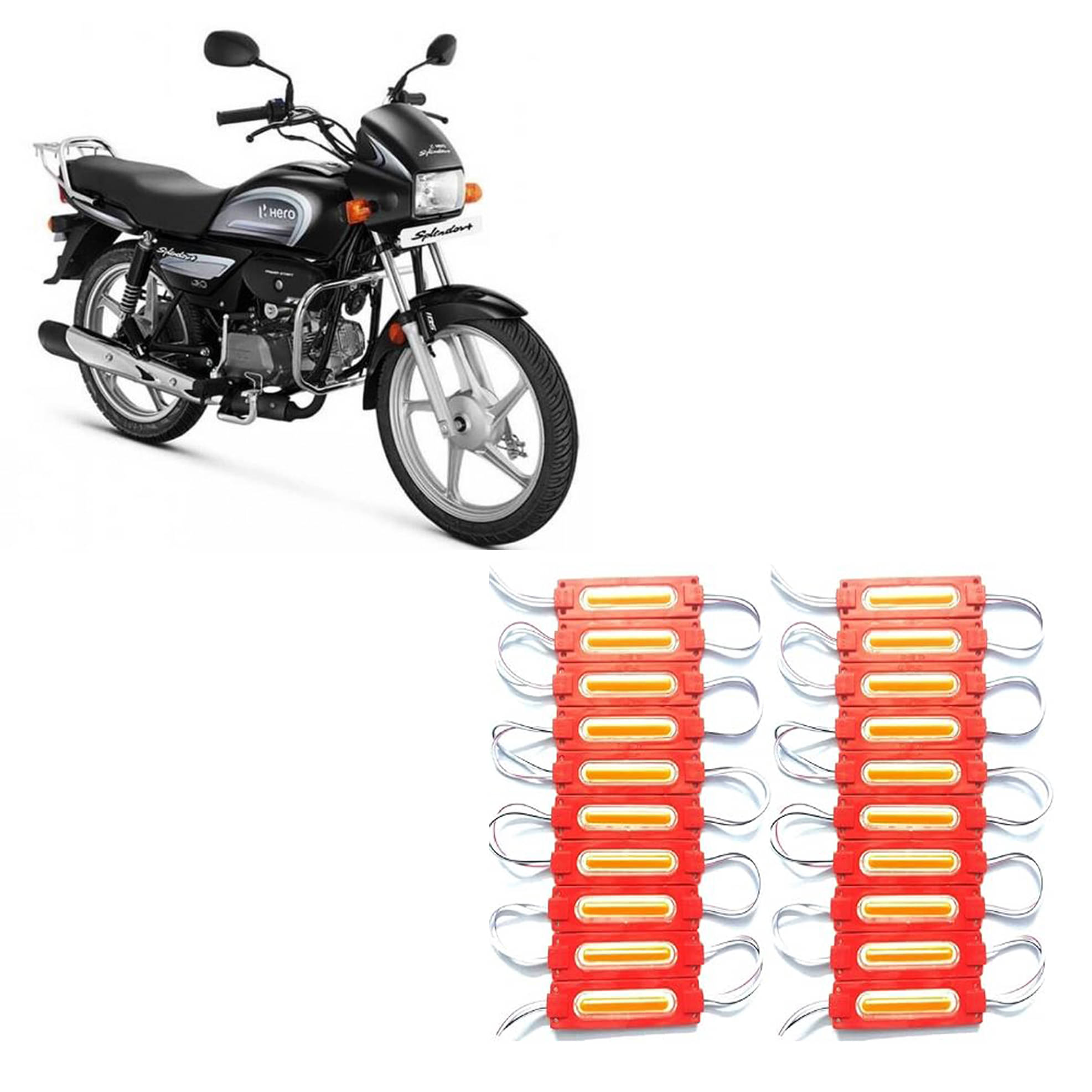 GENRIC 01 Tail Light For All Bike Make ( Pack of 10 ) GENRIC 01 Tail Light For All Bike Make ( Pack of 10 )