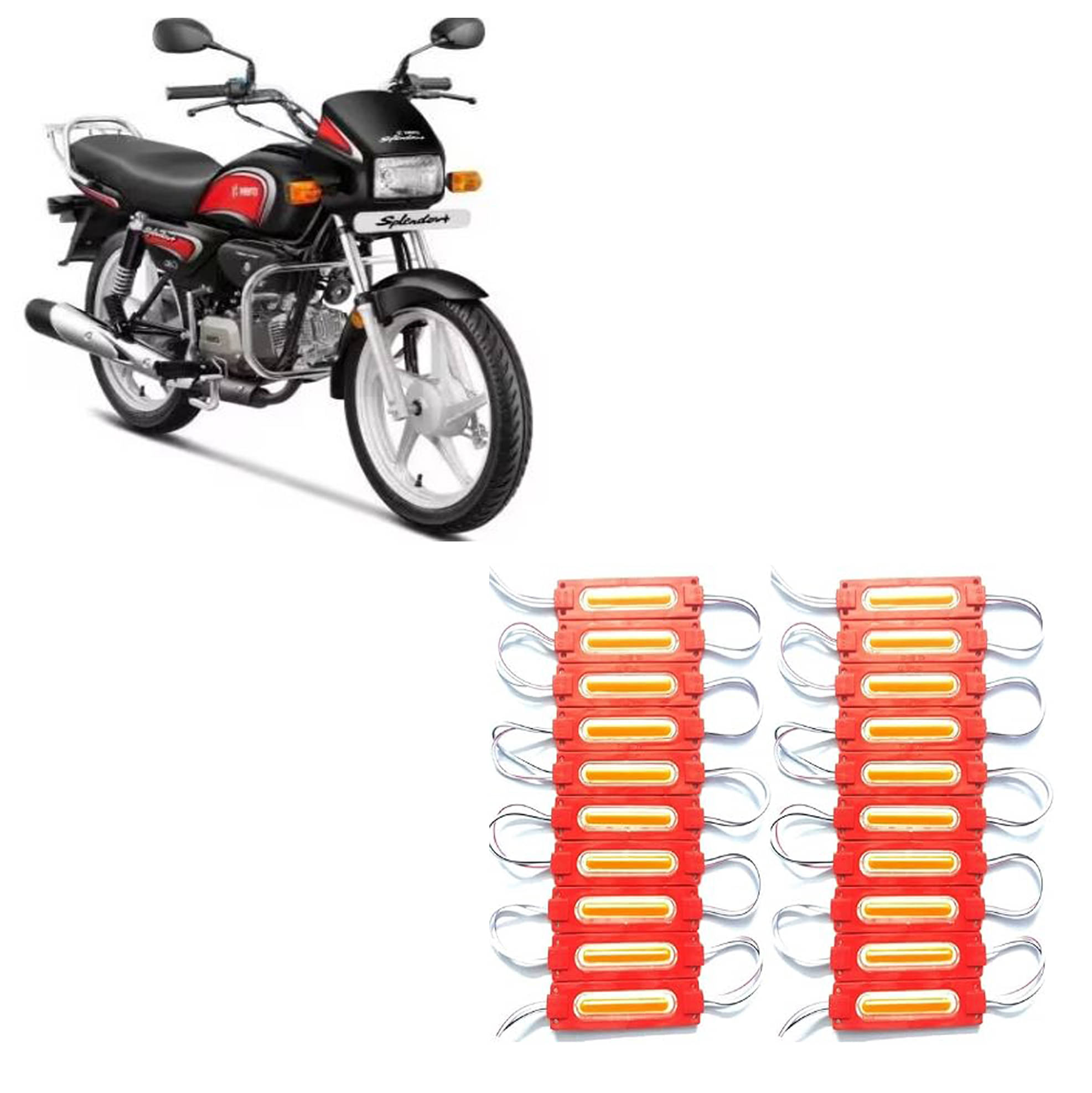 GENRIC 01 Tail Light For All Bike Make ( Pack of 10 ) GENRIC 01 Tail Light For All Bike Make ( Pack of 10 )