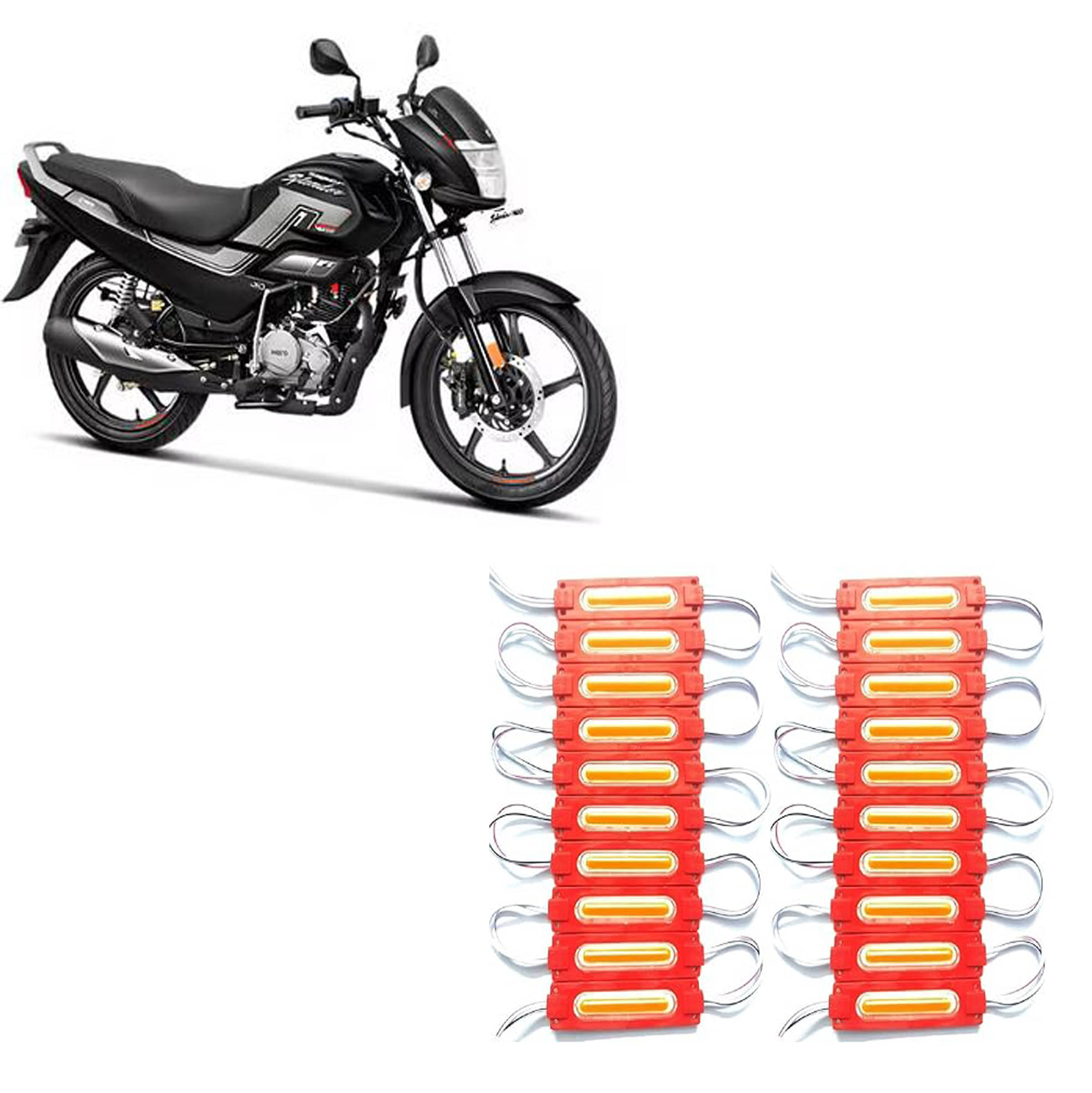     			GENRIC 01 Tail Light For All Bike Make ( Pack of 10 )