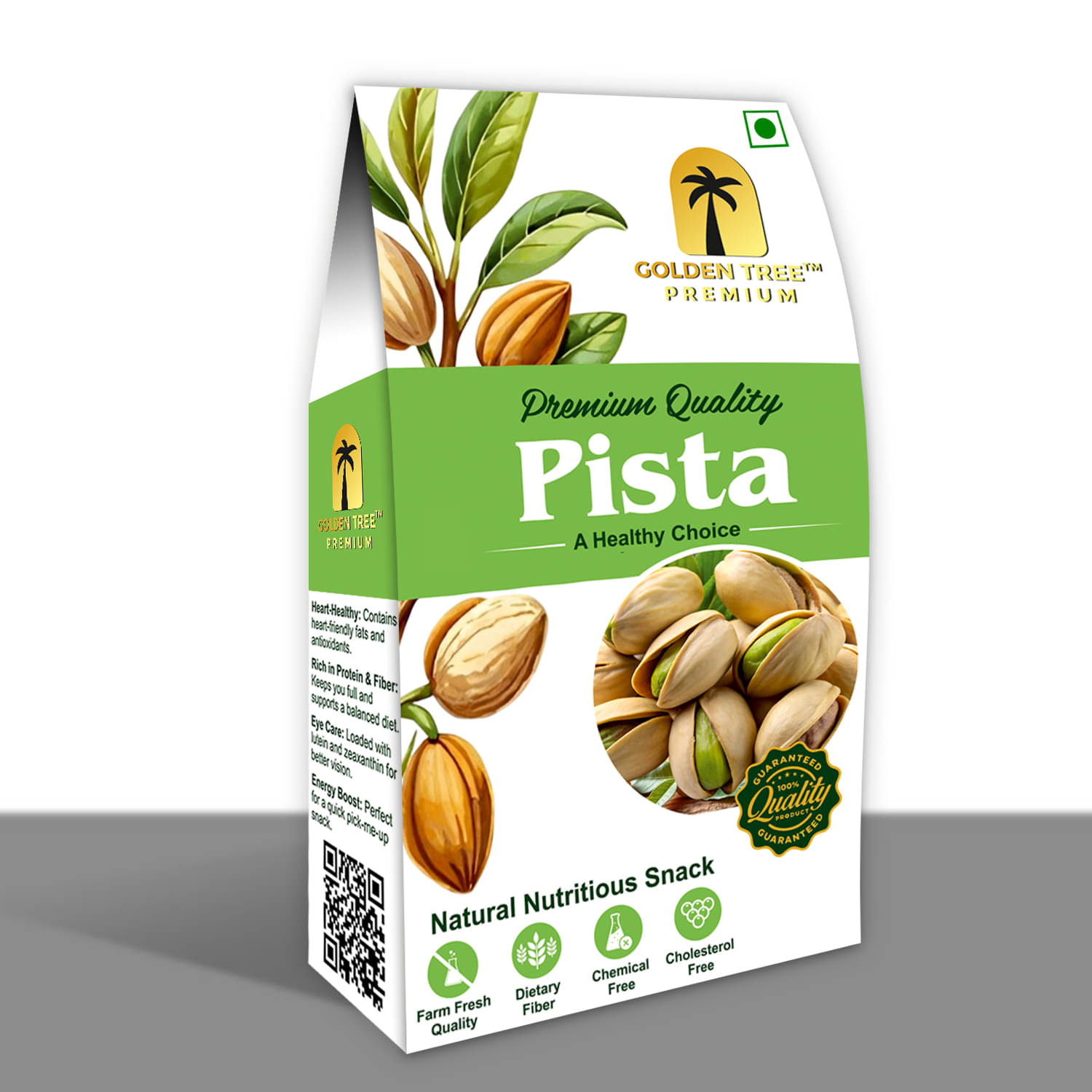     			Golden Tree Pistachio Nut (Pista) 250 g