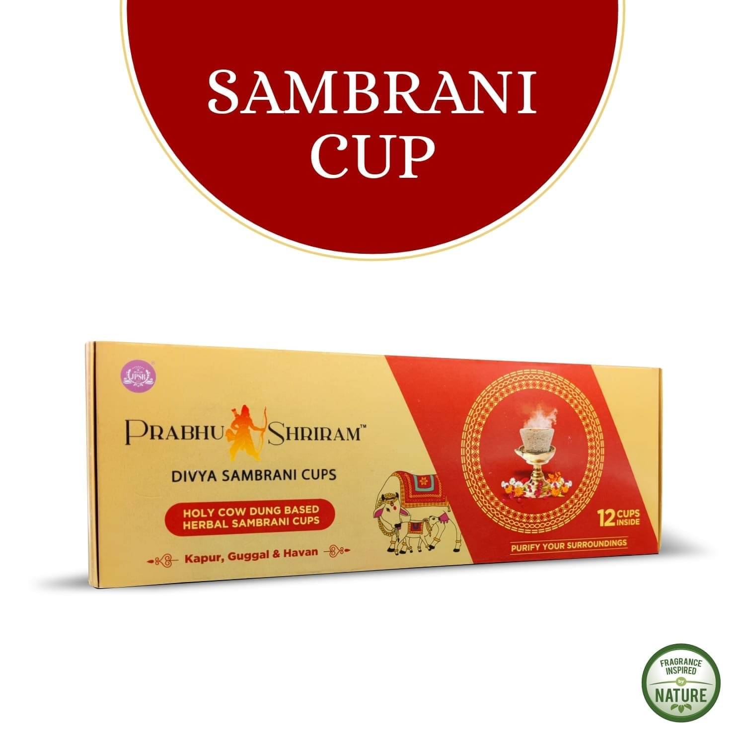     			JPSR Havan Cups Natural 400 gm ( Pack of 1 )