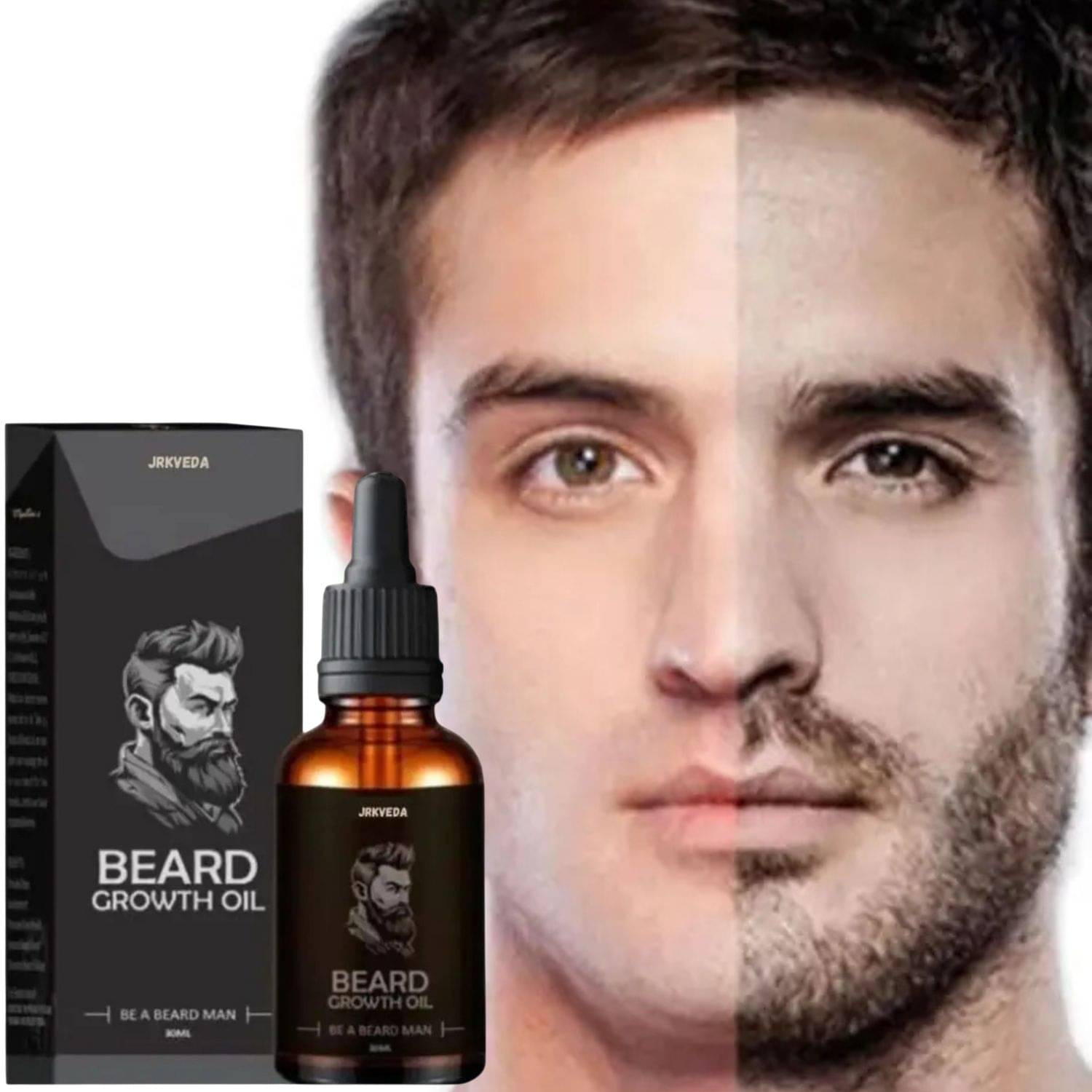     			JRKVEDA Vitamin E Promotes Beard Growth Beard Oil 30 ml