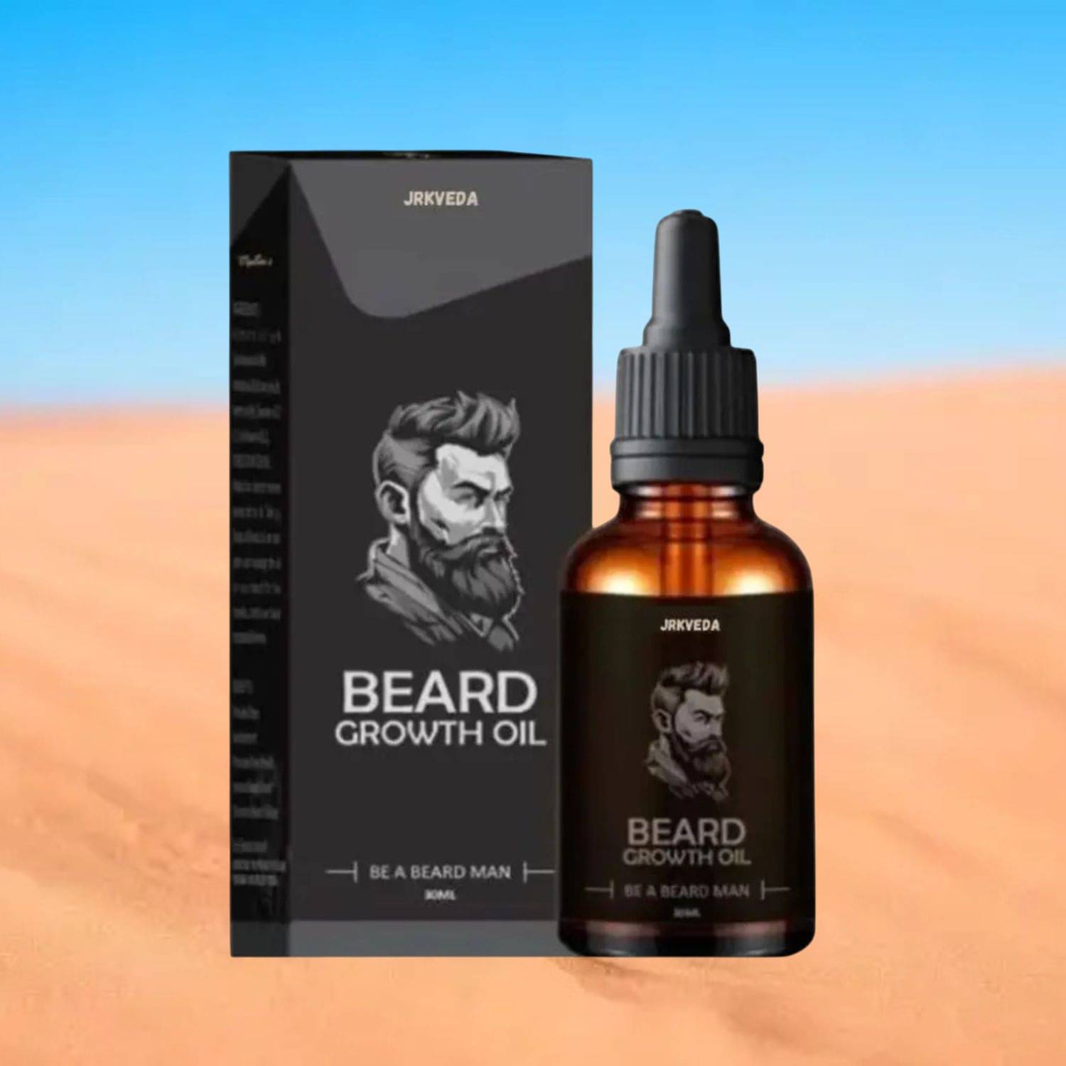 JRKVEDA Vitamin E Promotes Beard Growth Beard Oil 30 ml     			JRKVEDA Vitamin E Promotes Beard Growth Beard Oil 30 ml