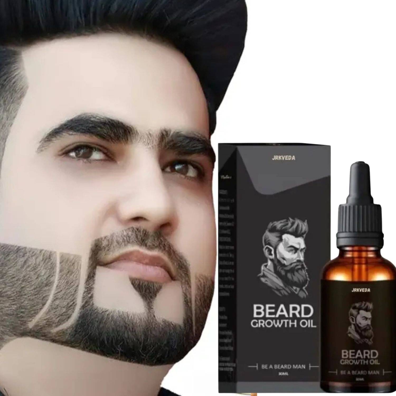     			JRKVEDA Vitamin E Promotes Beard Growth Beard Oil 30 ml