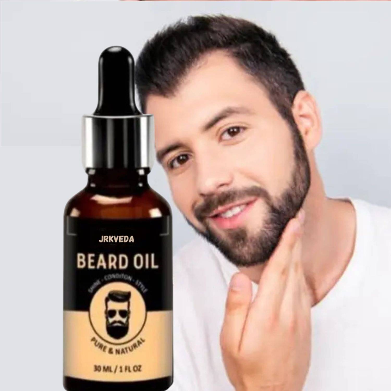 JRKVEDA Vitamin E Promotes Beard Growth Beard Oil 30 ml     			JRKVEDA Vitamin E Promotes Beard Growth Beard Oil 30 ml