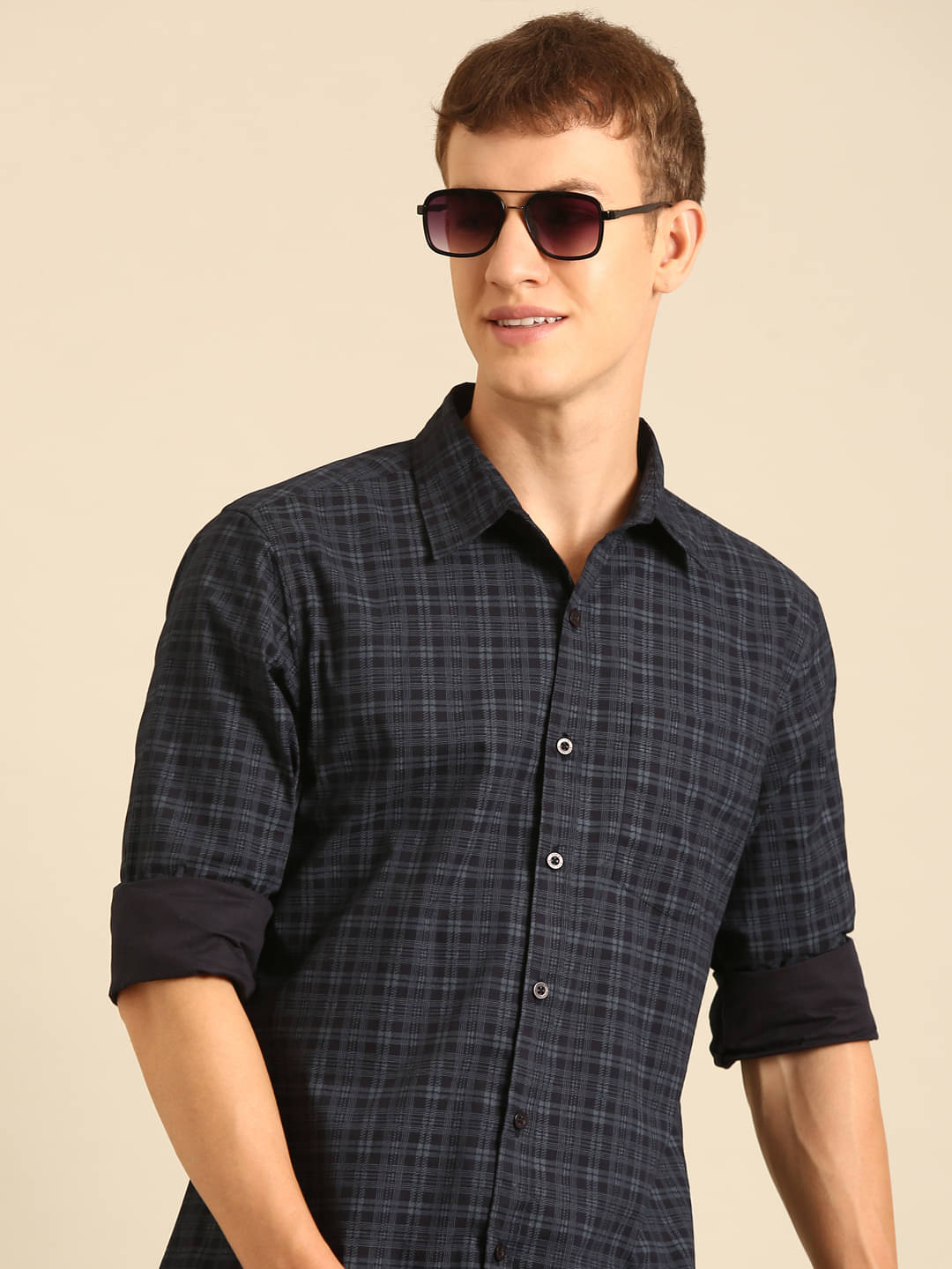 Joven 100% Cotton Regular Fit Printed Full Sleeves Men's Casual Shirt - Black ( Pack of 1 ) Joven 100% Cotton Regular Fit Printed Full Sleeves Men's Casual Shirt - Black ( Pack of 1 )